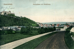 Kranichfeld, Oberschloss und Niederburg -  Photogr. Anstalt W. Hartan, Weimar