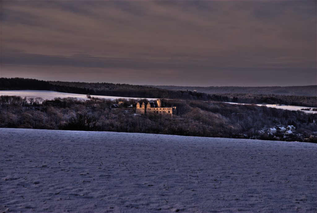 Oberschloss im Winter